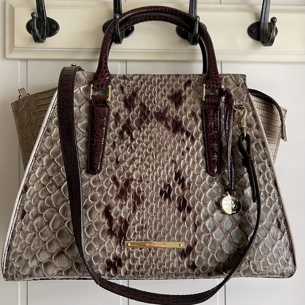 Brahmin Priscilla satchel mint condition